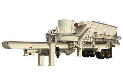 Tire mobile vsi crushing plant