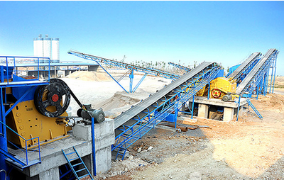 Gold ore crushing plant