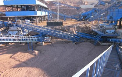 Manganese crushing plant